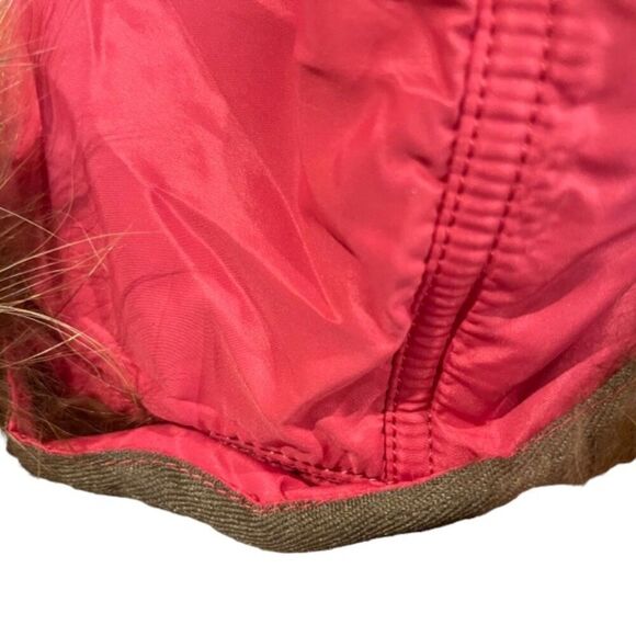 Ya Ya Ducking Brand Puffer Coat Japanese Import Bright Pink Size Small - Picture 13 of 16